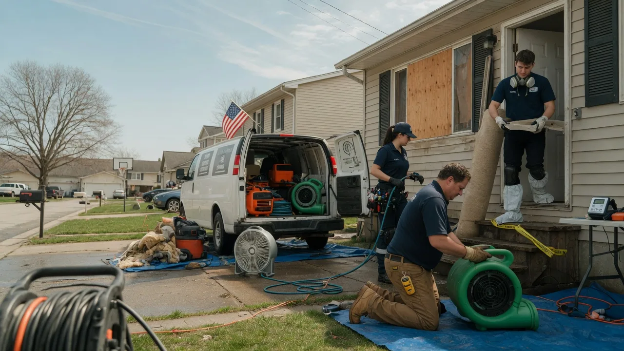 Water Damage Restoration in Grandville, MI near me